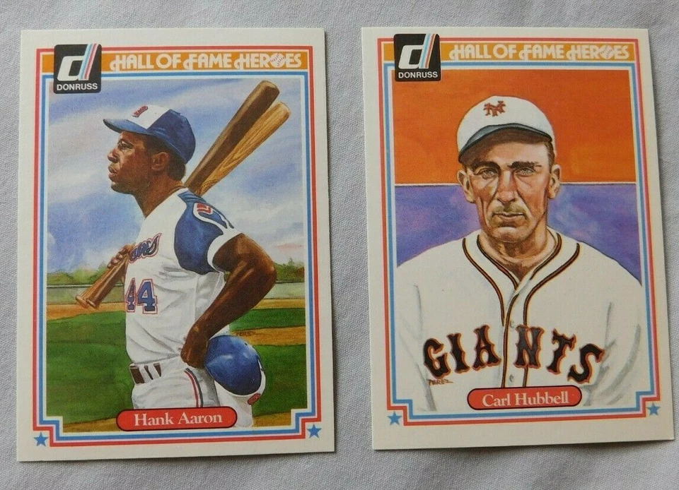 1983 Donruss Hall of Fame Heroes Baseball Card Pick one - Image 1 of 1