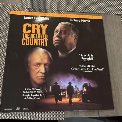 Cry The Beloved Country Laserdisc James Earl Jones Richard Harris - Image 1 of 2