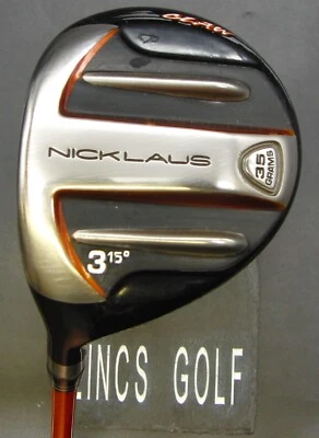Left Handed Nicklaus Claw 15° 3 Wood Regular Graphite Shaft Nicklaus Grip - Image 1 of 4