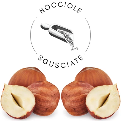 GUSTI D'APRILE 1 kg Nocciole Nuove crude naturali non tostate e sgusciate nocciola senza guscio
