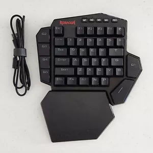 Redragon K585 DITI Wired One-Handed RGB Mechanical Keyboard (Red/Linear Switch) - Picture 1 of 5