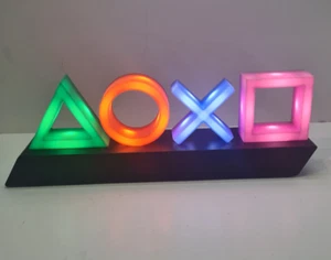 Sony PlayStation Light Up Sign par Paladone Entièrement Fonctionnel - Photo 1/11