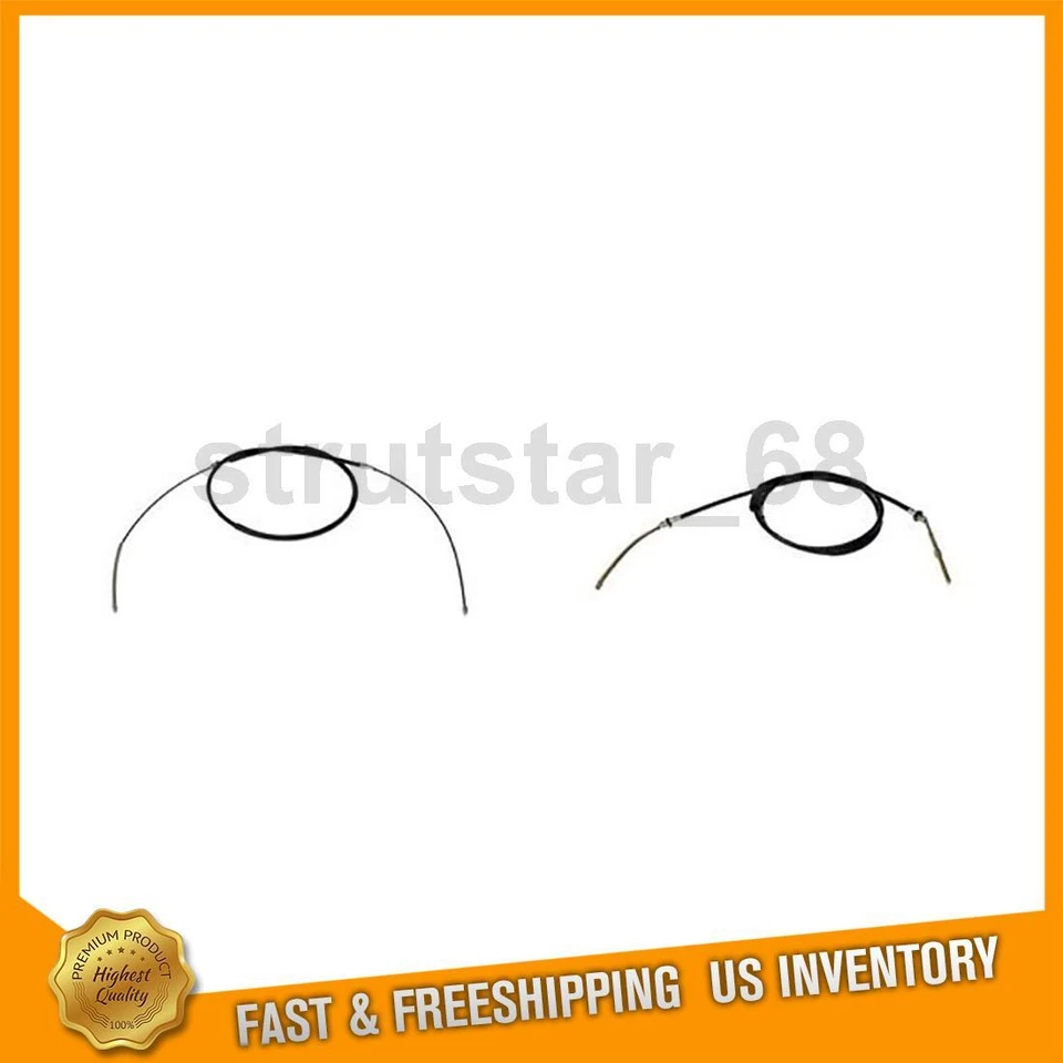 2 cables de freno de estacionamiento traseros para GMC C1500 K1500 1992 GMC C1500 K1500 Foto 1 de 4