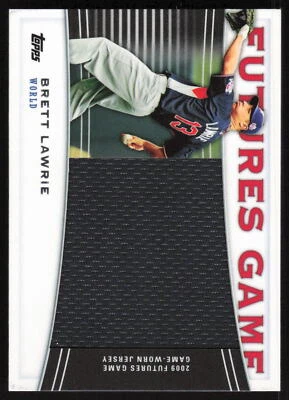 2010 Topps Pro Debut #FGR-BLA Brett Lawrie Jersey Relic /139 Huntsville Stars - Image 1 of 2
