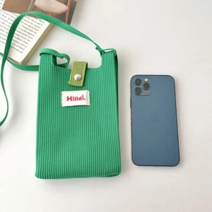Trendy Beach Bag Knitted Shoulder Bag Hot Sale Mobile Phone Bag Daily Life - Picture 1 of 22