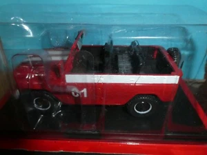 UAZ 469 B Departamento de Bomberos de Emergencia rescate abierto 4x4 Hachette1:24 th. Escala  - Imagen 1 de 5