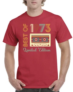 Camiseta 52º Cumpleaños Regalos Para Papá Él Hombres Abuelo Regalo 52 Años 1973 - Imagen 1 de 11