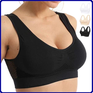Reggiseno top sportivo donna senza ferretto, ganci e cuciture in microfibra - Foto 1 di 7
