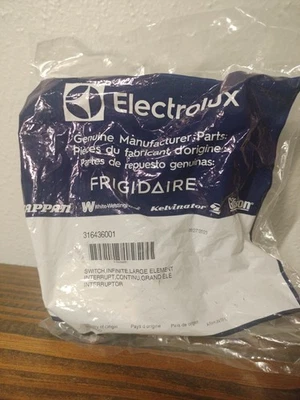 OEM Electrolux Frigidaire Infinite Switch for Large Element 316436001