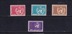 Switzerland Sc #8010-8013 Stamps for World Meteorological Society - Picture 1 of 1