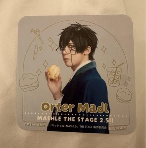 Mashle Stage 2.5 Coaster Ryo Kitazono Auer Cast Anime Collectible - Picture 1 of 1