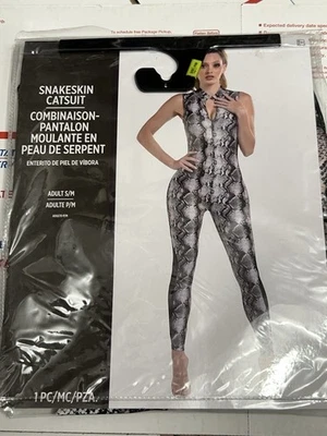 Snakeskin Catsuit Costume Adult S/M – New - Image 1 of 2