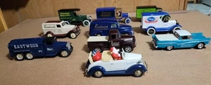 MIX LOT Vintage Ertl Eastwood Restoration Delivery Truck Die Cast Coin Bank - Picture 1 of 9