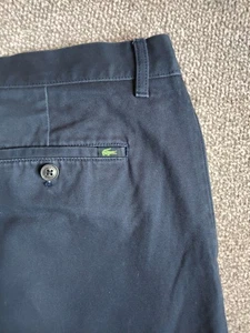 lacoste chino shorts 40W Blue excellent casuals Ralph Lauren terraces golf cp - Picture 1 of 22