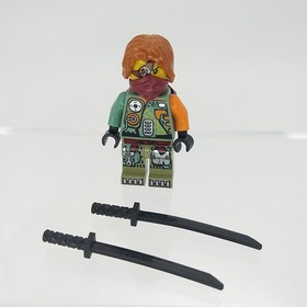 Lego Ronin 70592 with Hair Salvage M.E.C. Ninjago Minifigure njo0246