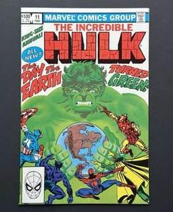 1982 MARVEL INCREDIBLE HULK KING-SIZE ANNUAL #11 THE DAY THE EARTH TURNED GREEN - Picture 1 of 10
