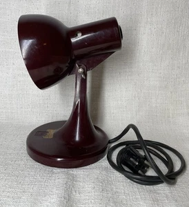 DDR Bakelit Tischlampe Rotlichtlampe PGH Elektro-Medizin Technik Leipzig - Picture 1 of 8