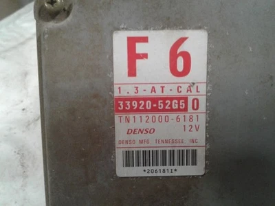 Engine ECM Electronic Control Module Right Hand Dash Fits 99-01 FIREFLY 1634493 - Image 1 of 3