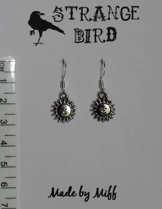 U R my sunshine! earrings sun solar celestial cute - Picture 1 of 1