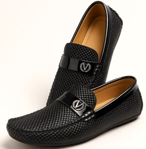 Herren Slipper Halbschuhe Leger Kunstleder Fahren Mokassins Halbschuh Elegant Schuhe - Bild 1 von 7