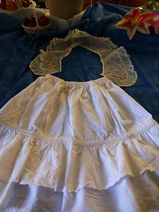 Bundle, Petticoat And Col Organdy for Bella, Raynal, Gege 45-60cm - Picture 1 of 4