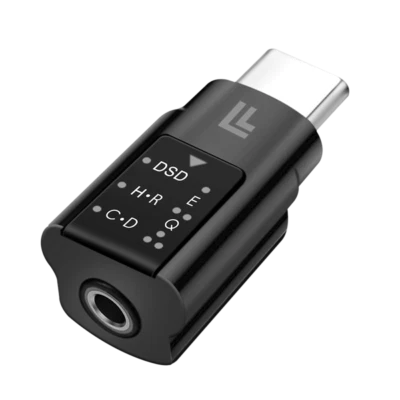 USB-C 3,5mm Klinken Adapter AUX Audio  DAC Headset Kopfhörer Lautsprecher Type-C - Bild 1 von 4