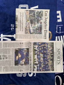 Los Angeles Times - DODGERS WIN NL WEST 09/28/2024 - Picture 1 of 1