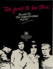 Tom Robinson Band-Too Good To Be True 1979 Original UK Sheet Music Scarce!