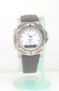 YEMA YE 172 DIGI-ANA ALARM CHRONOGRAPH WATCH - NEW VINTAGE IN BOX - Picture 1 of 6