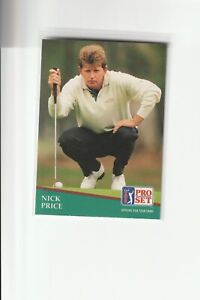 1991 Pro Set PGA Tour Golf Nick Price 96