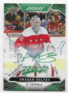 19/20 UPPER DECK MVP GREEN SCRIPT PARALLEL Hockey (#1-250) U-Pick From List - Picture 1 of 2