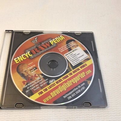 WWF Raw ency clo pedia Volume 1 One PC CDrom wrestling history bios Information - Image 1 of 4