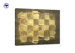 GRAN DECORACIÓN MODERNA PINTADA A MANO ARTE DE PARED ABSTRACTO LIENZO PINTURA AL ÓLEO (SIN MARCO) - Imagen 1 de 6