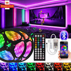 5M-20M LED Strip Lights 5050 RGB Light Colour Changing Cabinet TV Bluetooth UK