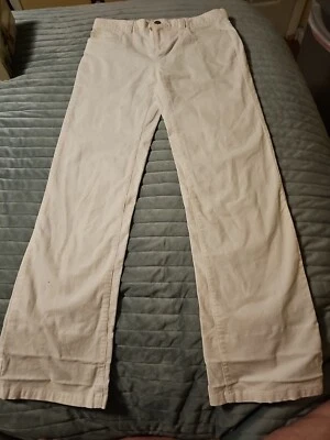 Pantalones de Pana Lilly Pulitzer Blancos Talla 10 Bordados Niñas Primavera Pascua Foto 1 de 4