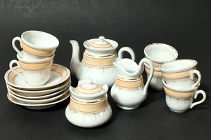 Altes Biedermeier Puppenservice Puppengeschirr Kaffeeservice Puppenporzellan ALT - Bild 1 von 24