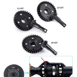 Overdrive Underdrive Stahl Stirnradgetriebe für 1/10 TRX4 TRX6 RC Auto Upgrade Teile - Bild 1 von 18