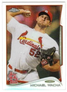 2014 TOPPS CHROME # 49 MICHAEL WACHA REFRACTOR - Picture 1 of 1