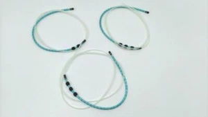 Extensión de carcasa de freno de aluminio Jagwire Elite FSK-17 blanco celeste enlace de color - Imagen 1 de 5