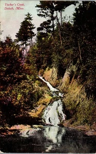 Vintage Postcard Tisher Creek Duluth Minnesota MN Unused c1912 - Picture 1 of 3