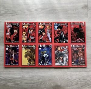 hellsing alte edition manga komplett band 1-10 deutsch