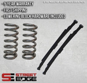 Street Edge 98-05 Chevy Blazer/GMC Jimmy V6 2WD 2" Frt 3" Rear Kit Leaf Springs - Bild 1 von 1