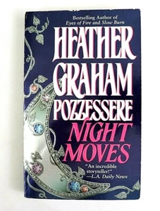 Night Moves by Heather Graham Pozzessere 1985 Mass Market Paperback Romance - Picture 1 of 4