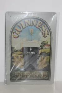 GMS2 Guinness Metal Sign New 30 cm H X 20 cm W - Imagen 1 de 2