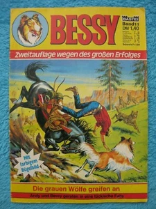 BESSY Nr 11 "Die grauen Wölfe greifen an" Bastei Z1- Z2 - Picture 1 of 2