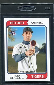2023 Topps Heritage Riley Greene RC #48 Tigers - Picture 1 of 1