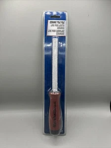 Marshalltown Ceramic Tile File Half Round&Taper Flat Stone Metal Durasoft Handle - Picture 1 of 7