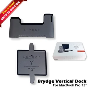 Brydge BRY13MBP Laptop Vertical Dock Stand for Apple Macbook Pro 13" 2016-2022 - Picture 1 of 9