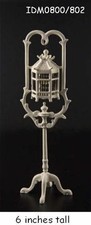 BIRD CAGE W/BIRD WHITE 1:12 SCALE DOLLHOUSE MINIATURES Heirloom Collection 