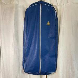Rare Vintage RCMP Royal Canadian Mounted Police Uniform Dress Garment Bag Blue - Picture 1 of 14